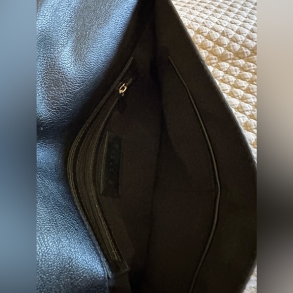 Express Oversized Envelope Clutch Faux Snakeskin - EUC - Picture 4 of 7